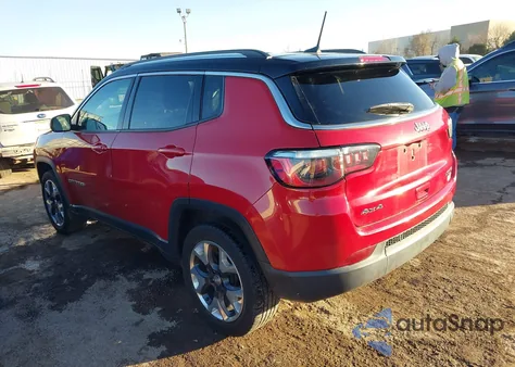 2019 Jeep Compass Limited 4X4 z USA, uszkodzony, nr VIN 3C4NJDCB7KT669699